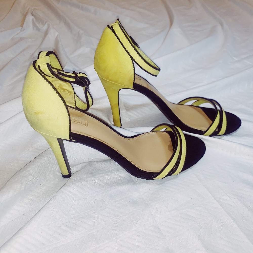 Zara Strappy Neon Heels